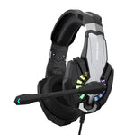 KOTION EACH G9000 Plus Cuffie da gioco soprauricolari con microfono, lunghezza: circa 2,1 m