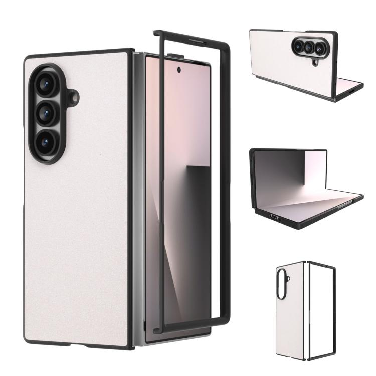 Custodia antiurto per telefono con glitter e cornice nera, For Galaxy Z Fold8 Ultra 5G, For Samsung Galaxy Z Fold7 5G, For Samsung Galaxy Z Fold Special