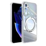 Custodia per telefono in TPU ibrida acrilica MagSafe con supporto 360, For Samsung Galaxy A16 5G, For Samsung Galaxy A06 4G