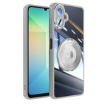 Custodia per telefono in TPU ibrida acrilica MagSafe con supporto 360, For Samsung Galaxy A16 5G, For Samsung Galaxy A06 4G