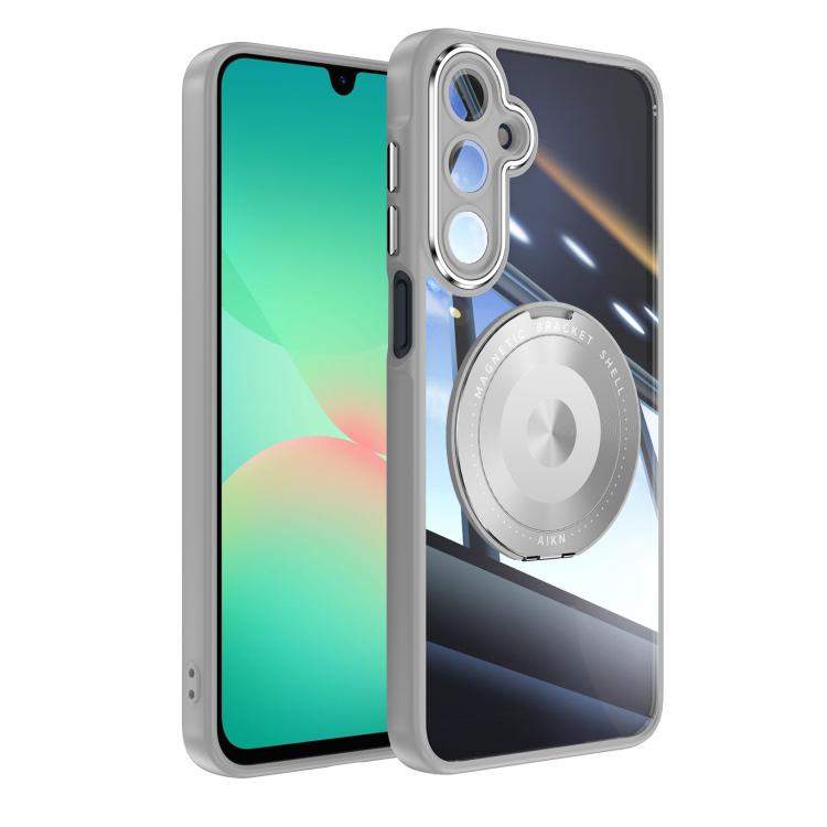 Custodia per telefono in TPU ibrida acrilica MagSafe con supporto 360, For Samsung Galaxy A17, For Samsung Galaxy A07, For Samsung Galaxy A36 / A56 5G, For Samsung Galaxy A26 5G