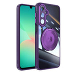 Custodia per telefono in TPU ibrida acrilica MagSafe con supporto 360, For Samsung Galaxy A17, For Samsung Galaxy A07, For Samsung Galaxy A36 / A56 5G, For Samsung Galaxy A26 5G