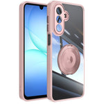 Custodia per telefono in TPU ibrida acrilica MagSafe con supporto 360, For Samsung Galaxy A17, For Samsung Galaxy A07, For Samsung Galaxy A36 / A56 5G, For Samsung Galaxy A26 5G