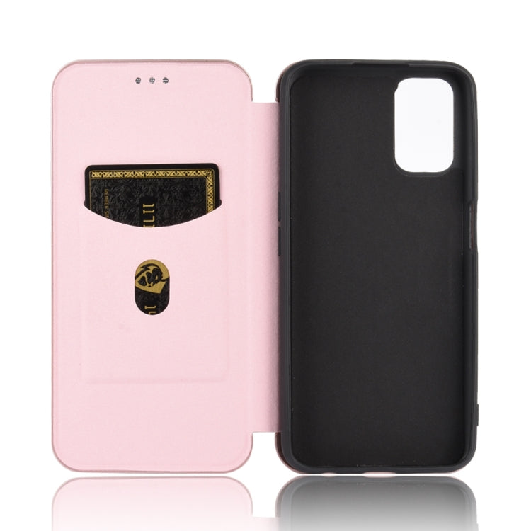 Struttura in fibra di carbonio Flip orizzontale magnetico Custodia in pelle TPU + PC + PU con slot per schede, For OPPO A52 / A72 / A92, For OPPO A91 / F15 Reno3(Southeast Asia Version), For OPPO A92s, For OPPO Ace2