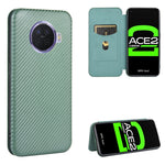 Struttura in fibra di carbonio Flip orizzontale magnetico Custodia in pelle TPU + PC + PU con slot per schede, For OPPO A52 / A72 / A92, For OPPO A91 / F15 Reno3(Southeast Asia Version), For OPPO A92s, For OPPO Ace2