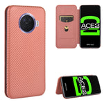 Struttura in fibra di carbonio Flip orizzontale magnetico Custodia in pelle TPU + PC + PU con slot per schede, For OPPO A52 / A72 / A92, For OPPO A91 / F15 Reno3(Southeast Asia Version), For OPPO A92s, For OPPO Ace2
