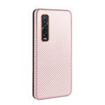 Struttura in fibra di carbonio Flip orizzontale magnetico Custodia in pelle TPU + PC + PU con slot per schede, For OPPO Find X2 Pro, For OPPO Find X2, For OPPO Realme C11, For OPPO Realme C15