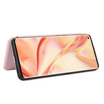 Struttura in fibra di carbonio Flip orizzontale magnetico Custodia in pelle TPU + PC + PU con slot per schede, For OPPO Find X2 Pro, For OPPO Find X2, For OPPO Realme C11, For OPPO Realme C15