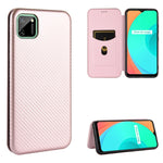 Struttura in fibra di carbonio Flip orizzontale magnetico Custodia in pelle TPU + PC + PU con slot per schede, For OPPO Find X2 Pro, For OPPO Find X2, For OPPO Realme C11, For OPPO Realme C15