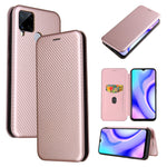 Struttura in fibra di carbonio Flip orizzontale magnetico Custodia in pelle TPU + PC + PU con slot per schede, For OPPO Find X2 Pro, For OPPO Find X2, For OPPO Realme C11, For OPPO Realme C15
