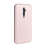 Struttura in fibra di carbonio Flip orizzontale magnetico Custodia in pelle TPU + PC + PU con slot per schede, For OPPO Reno2 Z / F, For OPPO Reno3 A(Japanese Version), For OPPO Reno4 Pro 5G, For OPPO Reno A