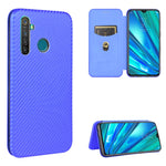 Struttura in fibra di carbonio Flip orizzontale magnetico Custodia in pelle TPU + PC + PU con slot per schede, For OPPO Realme 5 / Realme 5s, For OPPO Realme 6 Pro, For OPPO Realme 6, For OPPO Realme X3