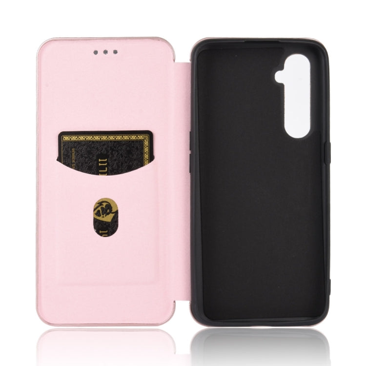 Struttura in fibra di carbonio Flip orizzontale magnetico Custodia in pelle TPU + PC + PU con slot per schede, For OPPO Realme X50 Pro / X50 Pro 5G, For OPPO Realme X50 / X50 5G, For OPPO Realme XT / X2 / K5
