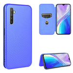 Struttura in fibra di carbonio Flip orizzontale magnetico Custodia in pelle TPU + PC + PU con slot per schede, For OPPO Realme X50 Pro / X50 Pro 5G, For OPPO Realme X50 / X50 5G, For OPPO Realme XT / X2 / K5