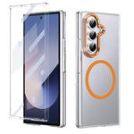 Custodia per telefono cellulare trasparente per PC con MagSafe integrato della serie pieghevole lce, For Galaxy Z Fold8 5G, For Galaxy Z Fold8 Ultra 5G, For Galaxy Z Flip8 5G, For Samsung Galaxy Z Fold7 5G