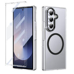 Custodia per telefono cellulare trasparente per PC con MagSafe integrato della serie pieghevole lce, For Galaxy Z Fold8 5G, For Galaxy Z Fold8 Ultra 5G, For Galaxy Z Flip8 5G, For Samsung Galaxy Z Fold7 5G