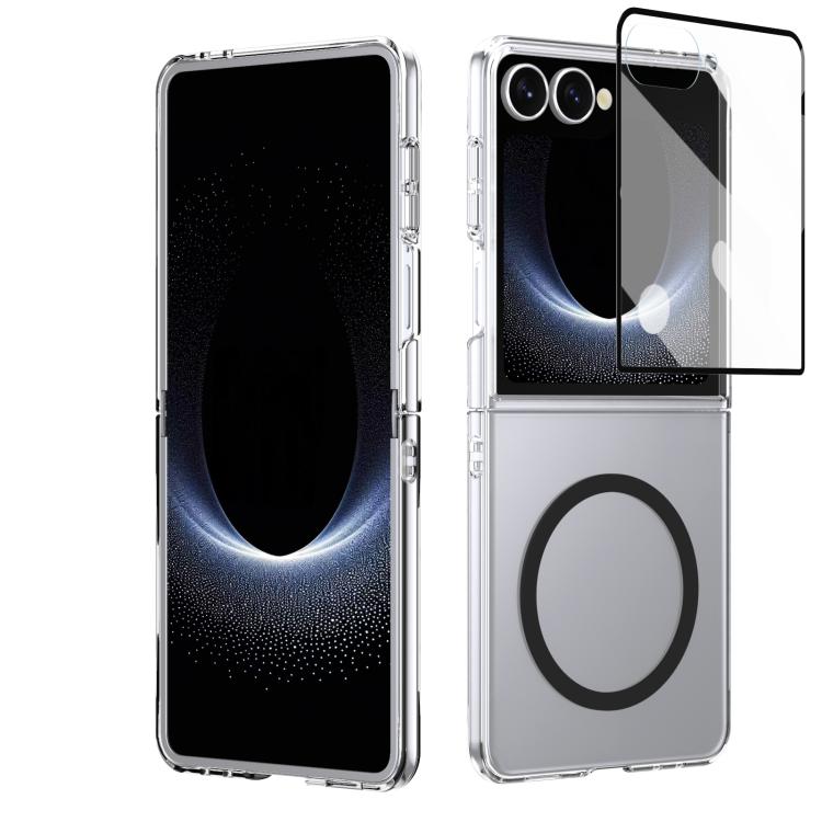 Custodia per telefono cellulare trasparente per PC con MagSafe integrato della serie pieghevole lce, For Galaxy Z Fold8 5G, For Galaxy Z Fold8 Ultra 5G, For Galaxy Z Flip8 5G, For Samsung Galaxy Z Fold7 5G