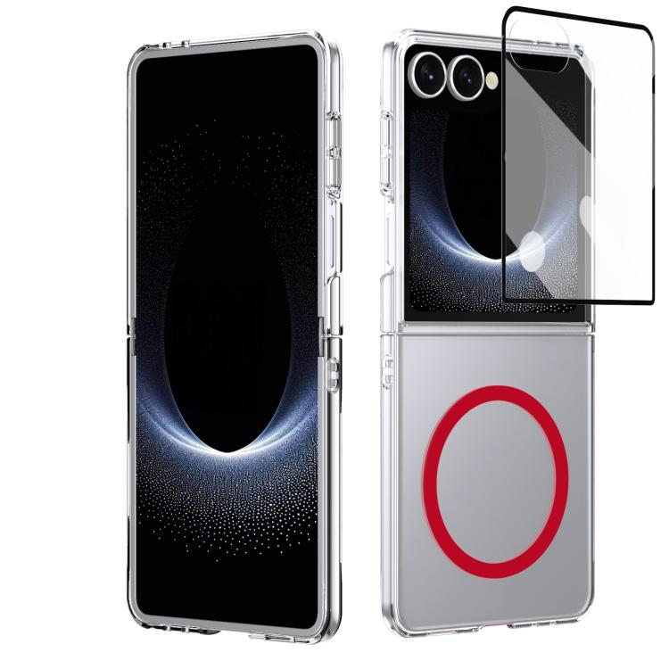 Custodia per telefono cellulare trasparente per PC con MagSafe integrato della serie pieghevole lce, For Galaxy Z Fold8 5G, For Galaxy Z Fold8 Ultra 5G, For Galaxy Z Flip8 5G, For Samsung Galaxy Z Fold7 5G