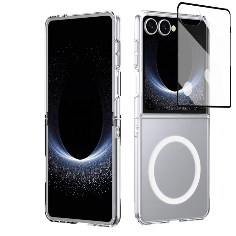 Custodia per telefono cellulare trasparente per PC con MagSafe integrato della serie pieghevole lce, For Galaxy Z Fold8 5G, For Galaxy Z Fold8 Ultra 5G, For Galaxy Z Flip8 5G, For Samsung Galaxy Z Fold7 5G