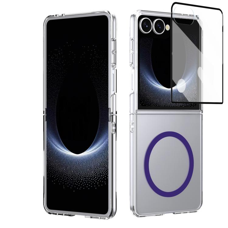 Custodia per telefono cellulare trasparente per PC con MagSafe integrato della serie pieghevole lce, For Galaxy Z Fold8 5G, For Galaxy Z Fold8 Ultra 5G, For Galaxy Z Flip8 5G, For Samsung Galaxy Z Fold7 5G