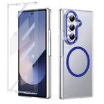 Custodia per telefono cellulare trasparente per PC con MagSafe integrato della serie pieghevole lce, For Galaxy Z Fold8 5G, For Galaxy Z Fold8 Ultra 5G, For Galaxy Z Flip8 5G, For Samsung Galaxy Z Fold7 5G