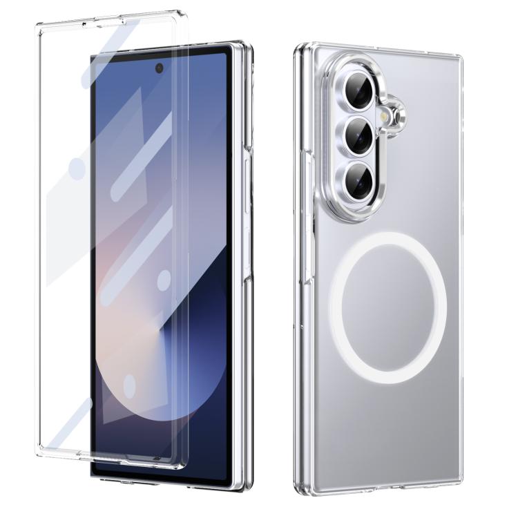 Custodia per telefono cellulare trasparente per PC con MagSafe integrato della serie pieghevole lce, For Galaxy Z Fold8 5G, For Galaxy Z Fold8 Ultra 5G, For Galaxy Z Flip8 5G, For Samsung Galaxy Z Fold7 5G