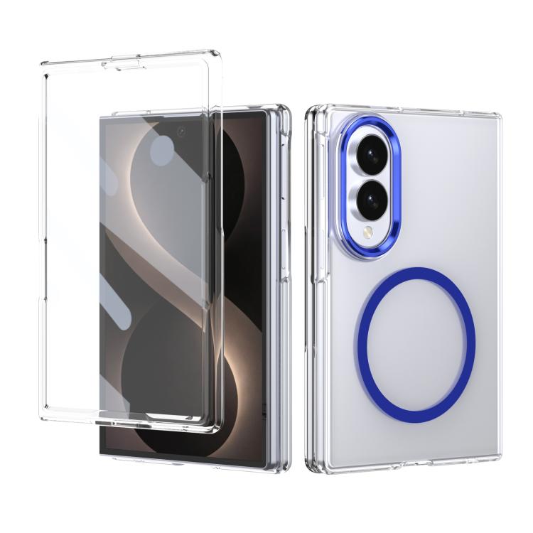 Custodia per telefono cellulare trasparente per PC con MagSafe integrato della serie pieghevole lce, For Galaxy Z Fold8 5G, For Galaxy Z Fold8 Ultra 5G, For Galaxy Z Flip8 5G, For Samsung Galaxy Z Fold7 5G