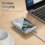 Custodia per telefono cellulare trasparente per PC con MagSafe integrato della serie pieghevole lce, For Galaxy Z Fold8 5G, For Galaxy Z Fold8 Ultra 5G, For Galaxy Z Flip8 5G, For Samsung Galaxy Z Fold7 5G