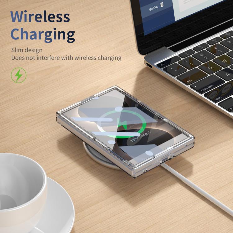Custodia per telefono cellulare trasparente per PC con MagSafe integrato della serie pieghevole lce, For Galaxy Z Fold8 5G, For Galaxy Z Fold8 Ultra 5G, For Galaxy Z Flip8 5G, For Samsung Galaxy Z Fold7 5G