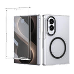 Custodia per telefono cellulare trasparente per PC con MagSafe integrato della serie pieghevole lce, For Galaxy Z Fold8 5G, For Galaxy Z Fold8 Ultra 5G, For Galaxy Z Flip8 5G, For Samsung Galaxy Z Fold7 5G