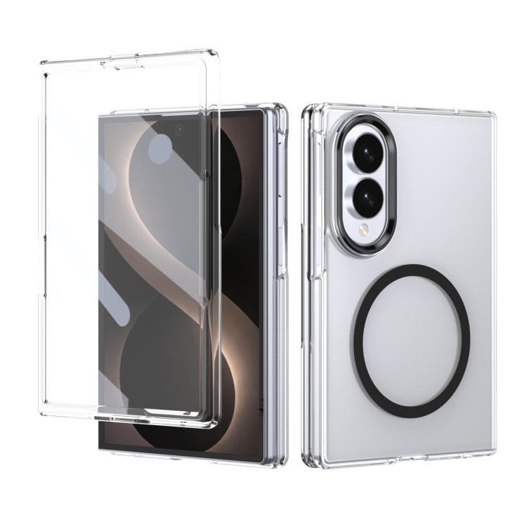 Custodia per telefono cellulare trasparente per PC con MagSafe integrato della serie pieghevole lce, For Galaxy Z Fold8 5G, For Galaxy Z Fold8 Ultra 5G, For Galaxy Z Flip8 5G, For Samsung Galaxy Z Fold7 5G