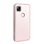 Struttura in fibra di carbonio Flip orizzontale magnetico Custodia in pelle TPU + PC + PU con slot per schede, For Google Pixel 4a, For Google Pixel 3 XL, For Google Pixel 3a XL, For Google Pixel 3a