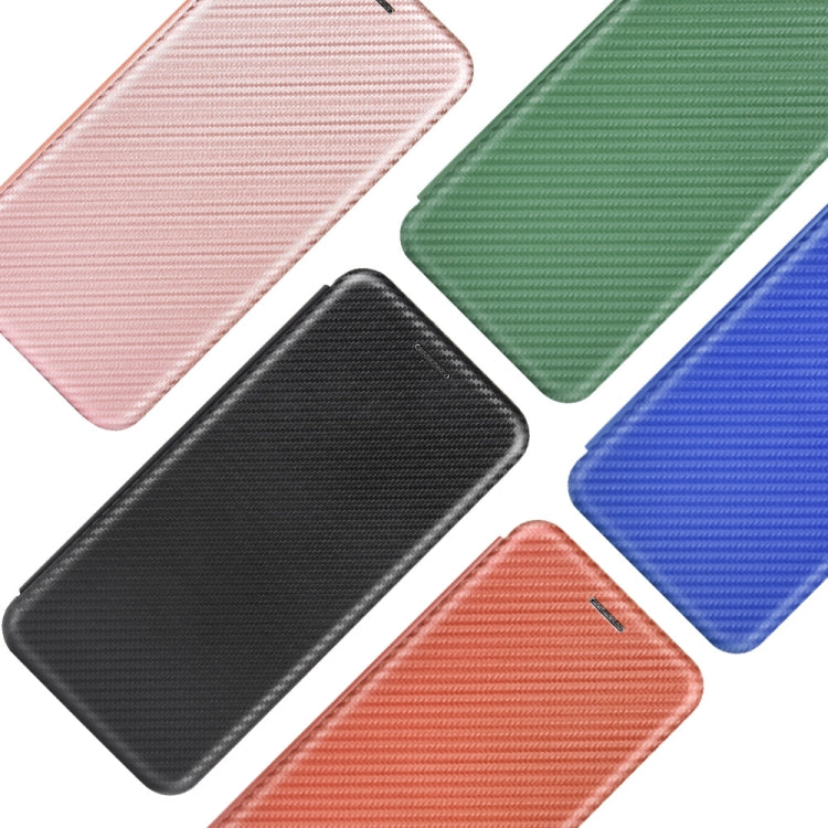 Struttura in fibra di carbonio Flip orizzontale magnetico Custodia in pelle TPU + PC + PU con slot per schede, For Google Pixel 3, For Google Pixel 4 XL, For Google Pixel 4