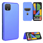 Struttura in fibra di carbonio Flip orizzontale magnetico Custodia in pelle TPU + PC + PU con slot per schede, For Google Pixel 3, For Google Pixel 4 XL, For Google Pixel 4
