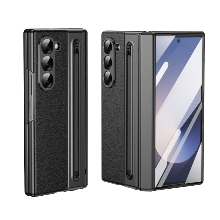 Custodia per telefono integrata in PC + PU con penna / scatola per penna, For Galaxy Z Fold8 5G, For Galaxy Z Fold8 Ultra 5G, For Galaxy Z Fold7 5G, For Samsung Galaxy Z Fold6