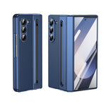 Custodia per telefono integrata in PC + PU con penna / scatola per penna, For Samsung Galaxy Z Fold5, For Samsung Galaxy Z Fold4, For Samsung Galaxy Z Fold3 5G
