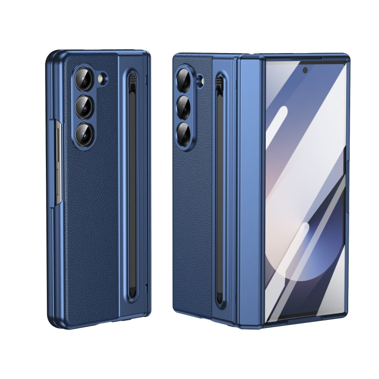 Custodia per telefono integrata in PC + PU con penna / scatola per penna, For Samsung Galaxy Z Fold5, For Samsung Galaxy Z Fold4, For Samsung Galaxy Z Fold3 5G