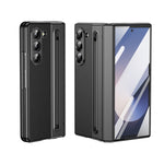 Custodia per telefono integrata in PC + PU con penna / scatola per penna, For Samsung Galaxy Z Fold5, For Samsung Galaxy Z Fold4, For Samsung Galaxy Z Fold3 5G