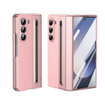 Custodia per telefono integrata in PC + PU con penna / scatola per penna, For Samsung Galaxy Z Fold5, For Samsung Galaxy Z Fold4, For Samsung Galaxy Z Fold3 5G