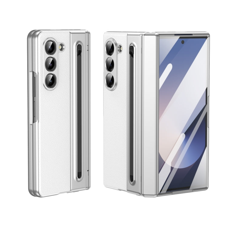 Custodia per telefono integrata in PC + PU con penna / scatola per penna, For Samsung Galaxy Z Fold5, For Samsung Galaxy Z Fold4, For Samsung Galaxy Z Fold3 5G