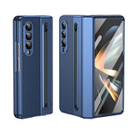 Custodia per telefono integrata in PC + PU con penna / scatola per penna, For Samsung Galaxy Z Fold5, For Samsung Galaxy Z Fold4, For Samsung Galaxy Z Fold3 5G