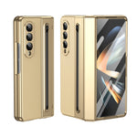 Custodia per telefono integrata in PC + PU con penna / scatola per penna, For Samsung Galaxy Z Fold5, For Samsung Galaxy Z Fold4, For Samsung Galaxy Z Fold3 5G