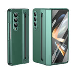 Custodia per telefono integrata in PC + PU con penna / scatola per penna, For Samsung Galaxy Z Fold5, For Samsung Galaxy Z Fold4, For Samsung Galaxy Z Fold3 5G