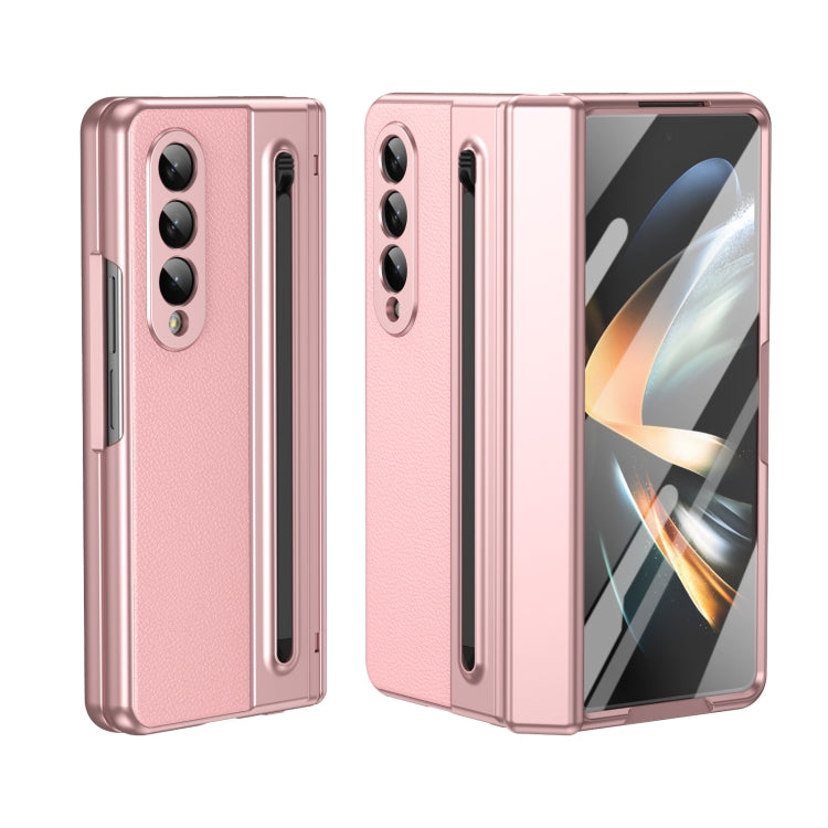 Custodia per telefono integrata in PC + PU con penna / scatola per penna, For Samsung Galaxy Z Fold5, For Samsung Galaxy Z Fold4, For Samsung Galaxy Z Fold3 5G