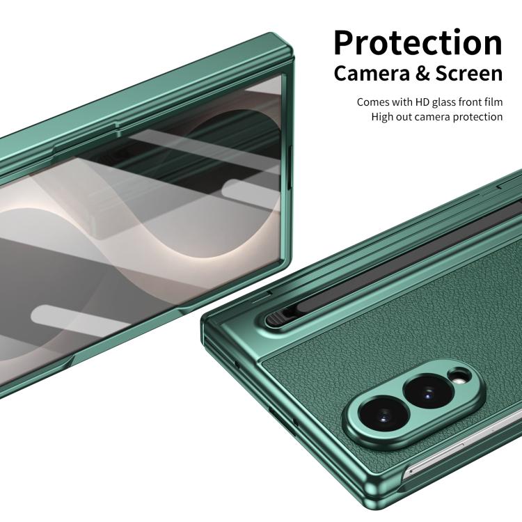 Custodia per telefono integrata in PC + PU con penna / scatola per penna, For Galaxy Z Fold8 5G, For Galaxy Z Fold8 Ultra 5G, For Galaxy Z Fold7 5G, For Samsung Galaxy Z Fold6