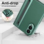 Custodia per telefono integrata in PC + PU con penna / scatola per penna, For Galaxy Z Fold8 5G, For Galaxy Z Fold8 Ultra 5G, For Galaxy Z Fold7 5G, For Samsung Galaxy Z Fold6
