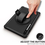 Custodia tablet TPU con rotazione 360° per Galaxy Tab S8 S7
