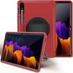 Custodia tablet TPU con rotazione 360° per Galaxy Tab S8 S7
