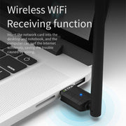 EDUP EP-AX300GS 300Mbps WiFi 6 Nano Wireless Dongle Adattatore WiFi USB a banda singola, EP-AX300GS