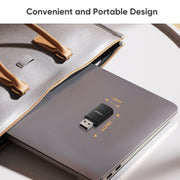 EDUP EP-AX910 900Mbps WiFi 6 Bluetooth 5.3 Adattatore WiFi USB Scheda di rete wireless dual-band, EP-AX910